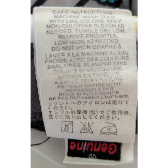 Volcom Board Shorts Men's Size 31 Swim Trunks Black Green Graphic 10" inseem - Picture 7 of 9